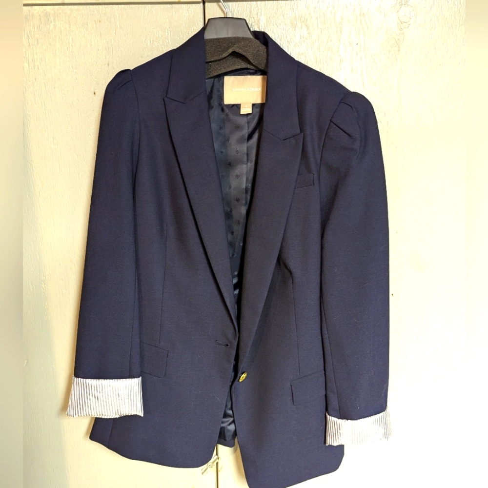 Banana Republic Navy Blazer
